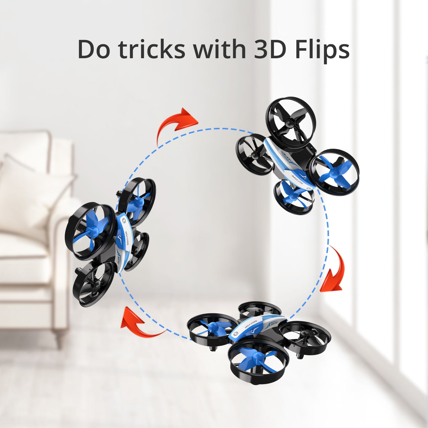 HS210 Holy Stone Mini Drone – Blue