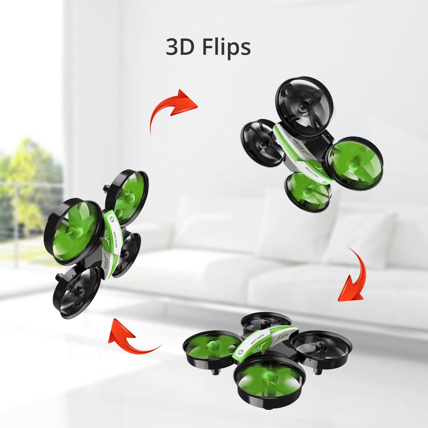HS210 Holy Stone Mini Drone – Green