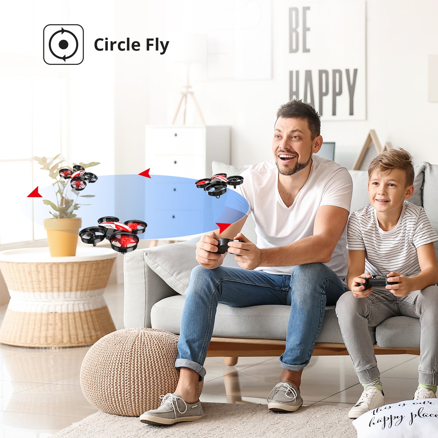 HS210 Holy Stone Mini Drone – Red