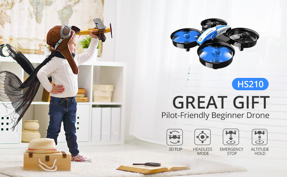 HS210 Holy Stone Mini Drone – Blue