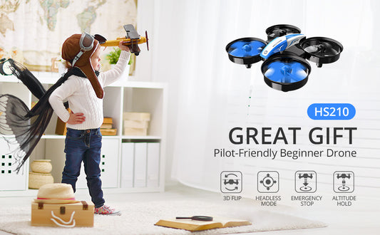 HS210 Holy Stone Mini Drone – Blue